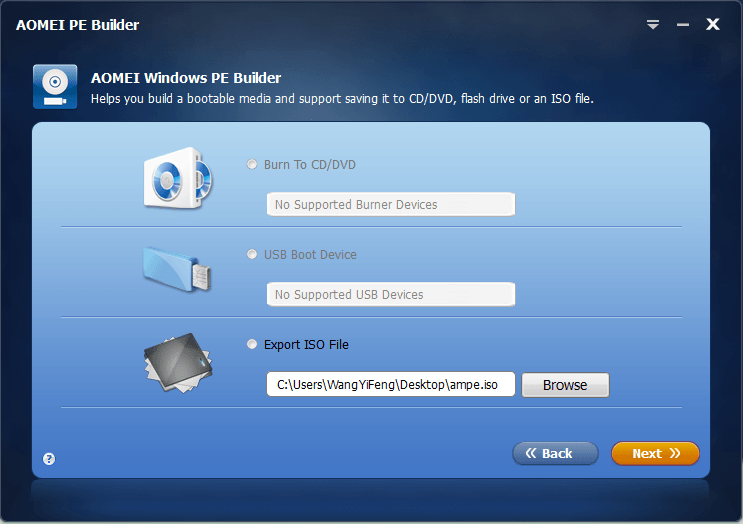 Free WinPE Bootable Media