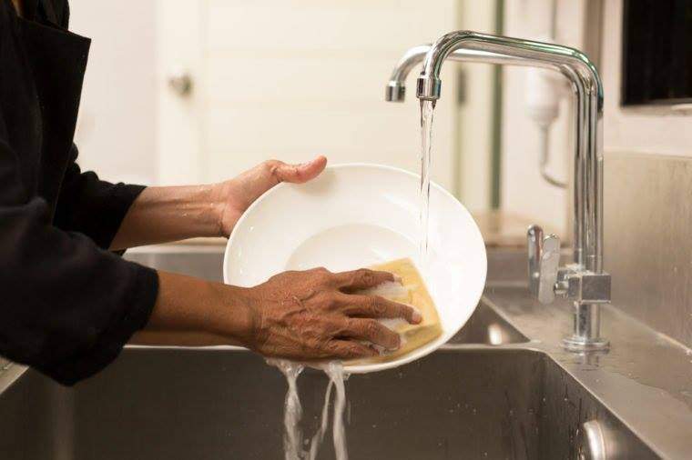 Wash Dishes in a Logical Order