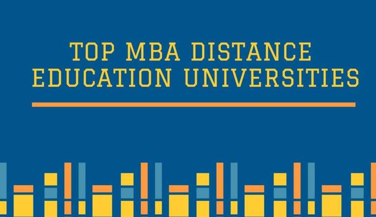 Top MBA Distance Education Universities
