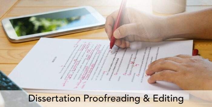 editing dissertation writing