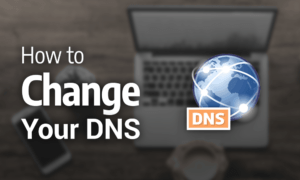 How to change the default DNS address?