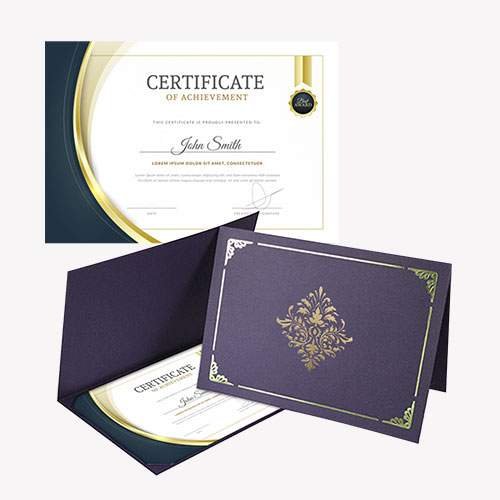 custom certificate holders