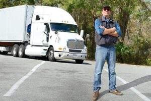 professional truck driver
