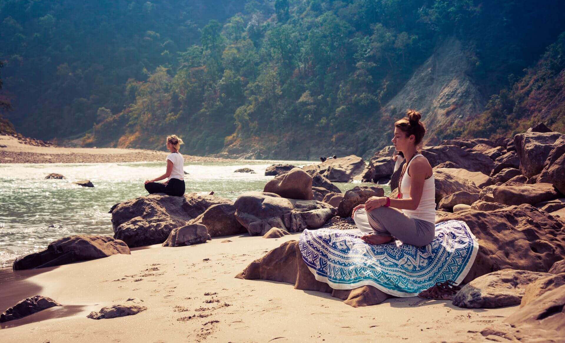 yoga retreat in India
