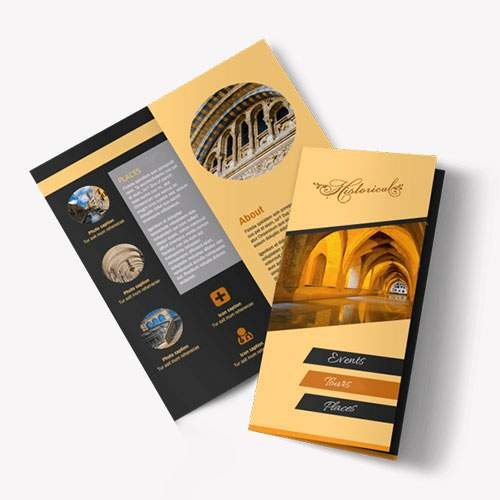 Custom brochure printing