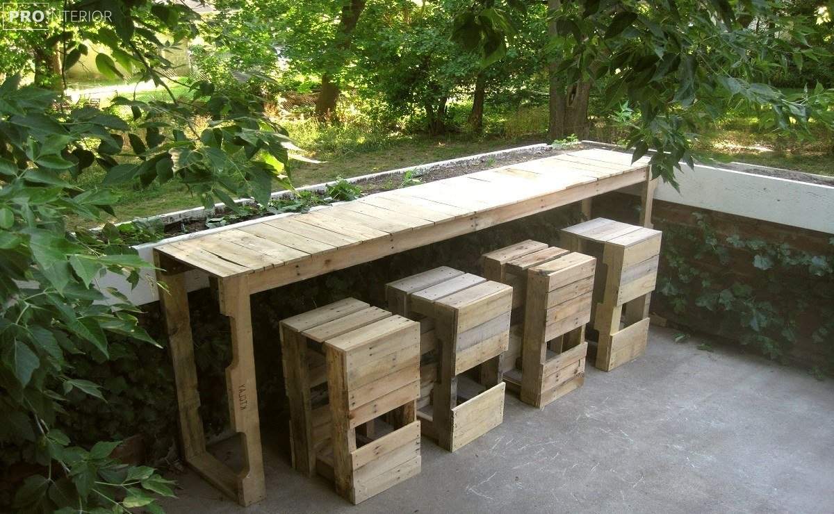 Furniture For Summer Cottages Which Can be Made using Pallets