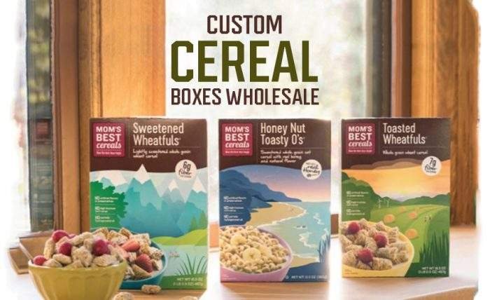 Custom Cereal Boxes