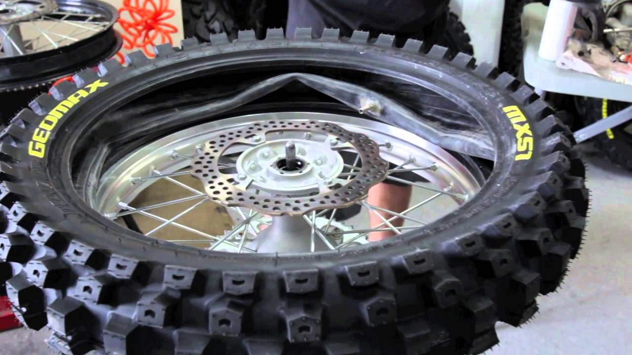 Change a Motorcycle Tyre