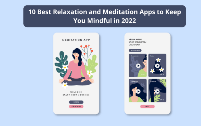 Relaxation and Meditation Apps