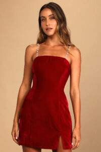 Mini-velvet-dress