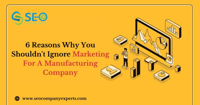 marketing for manufacturing company  