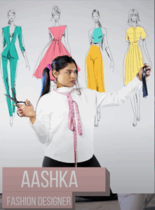 Fashion Designer Aashka Mehta